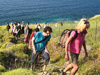 Meditieren und Wandern auf der Kraftinsel Lesbos